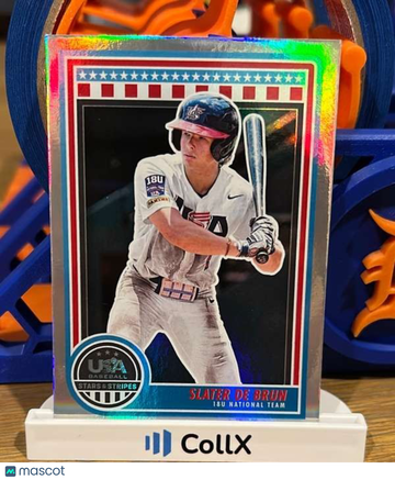 2025 Panini Stars and Stripes USA Baseball Slater De Brun #70