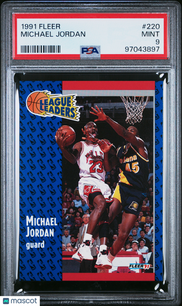 1991 Fleer Michael Jordan #220 PSA 9