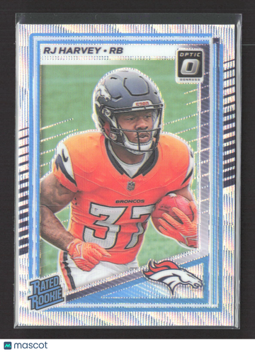 2025 Panini Donruss Optic Prizm RJ Harvey #208 137/300