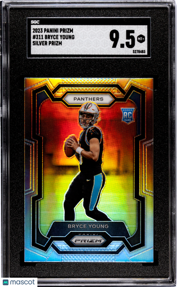 2023 Panini Prizm Bryce Young #311 Silver SGC 9.5