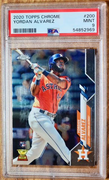 2020 Topps Chrome Yordan Alvarez
