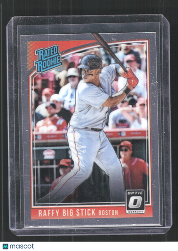 2018 Donruss Optic Rafael Devers #35 RC