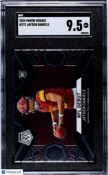 2024 Panini Mosaic Jayden Daniels #272 SGC 9.5