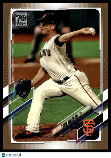 2021 Topps Tony Watson #589 Gold SN