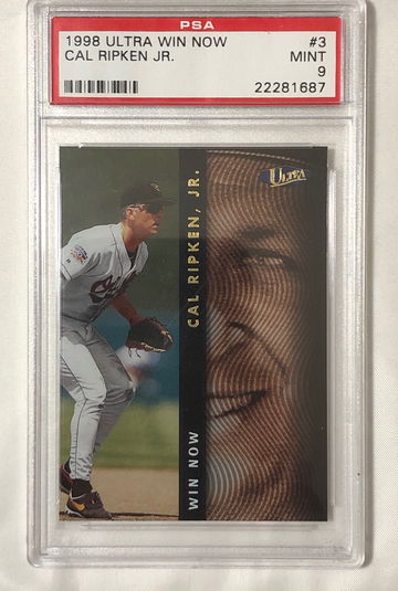 1998 ULTRA WIN NOW CAL RIPKEN, JR. #3 MINT 9