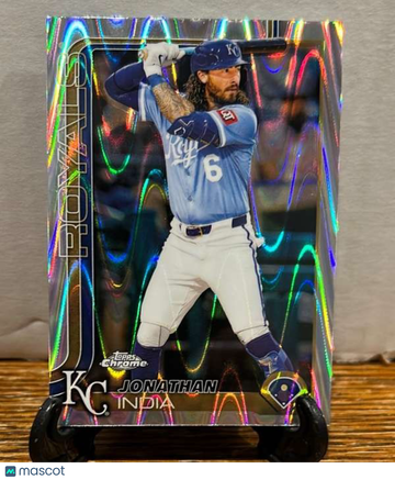2025 Topps Chrome - Raywave Refractors Jonathan India #209