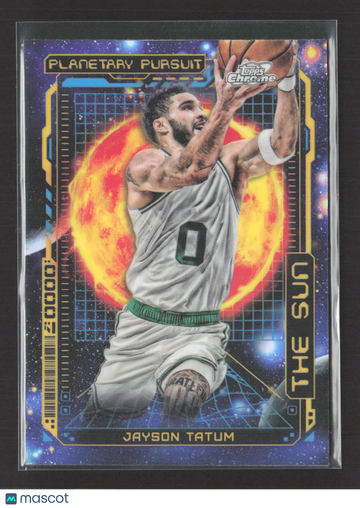 2024 Topps Chrome Planetary Pursuit Jayson Tatum #PPS-1 The Sun