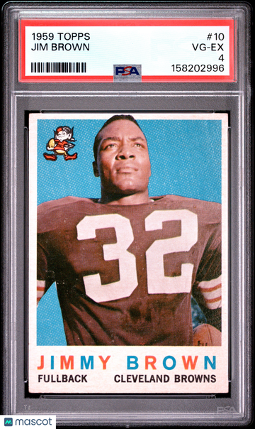 1959 Topps Jim Brown #10 PSA 4