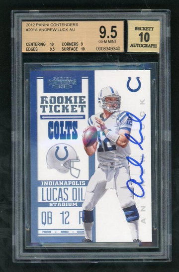 2012 Leaf Metal Faces of the Game Holo Green Damian Lillard #FGDL1 /10 BGS 9