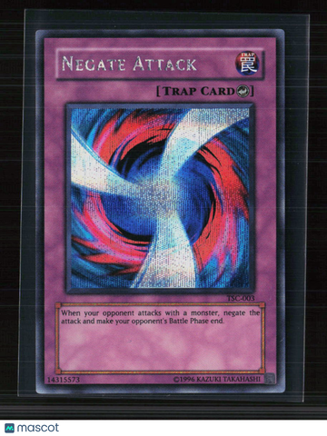 Yu-Gi-Oh! TCG 2003 Yu-Gi-Oh! The Sacred Cards Negate Attack Counter Trap Card