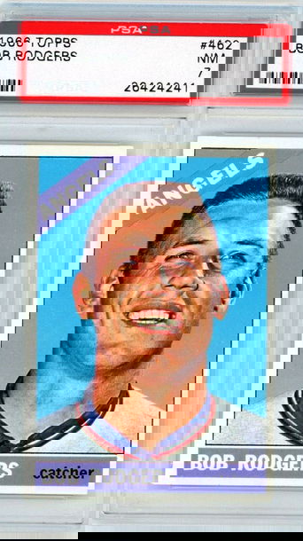 1966 Topps Bob Rodgers #462 PSA 7 P1325