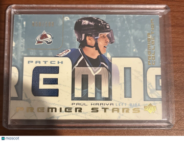 2003-04 Upper Deck Premier Collection Paul Kariya #ST-PK Patch