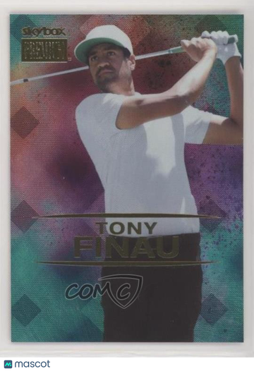 2021 Skybox Metal Universe Champions - Skybox Premium - Emerald Tony Finau #S-37 Emerald 09/25