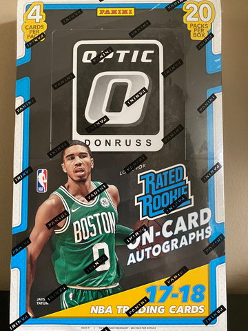 2017-18 donruss optic basketball hobby box