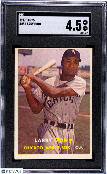 1957 Topps Larry Doby #85 SGC 4.5