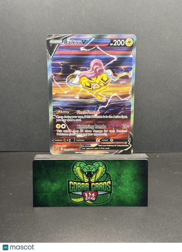 2023 Crown Zenith Raikou V Holo Special Illustration Rare SAR #GG41/GG70