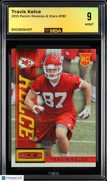 2013 Panini Rookies & Stars Travis Kelce #192 MBA 9