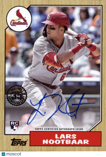 2022 Topps Lars Nootbaar Rookie