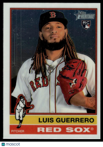 2025 Topps Heritage Luis Guerrero #306 Chrome RC