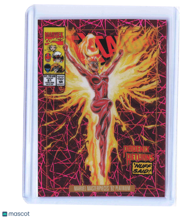 2024 SkyBox Marvel Masterpieces Platinum Phoenix Rachel Summers 610/692 Variant Covers #67-V