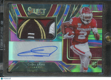 2020 CeeDee Lamb #4 Panini Authentic