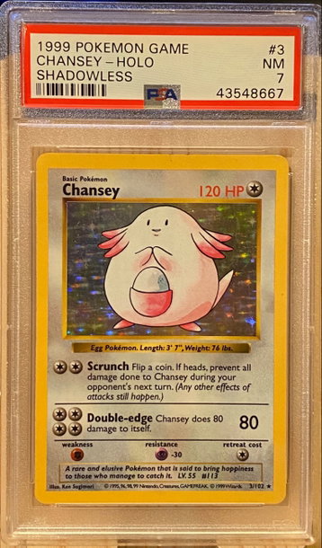 Pokémon/Pokemon - 1999 Base Set Shadowless Chansey