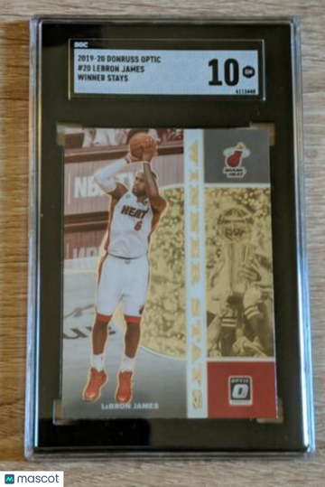 2021 Panini Mosaic Ja'Marr Chase #307 Pink Camo Prizm SGC 9
