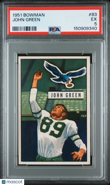 1951 Bowman John Green #83 PSA 5