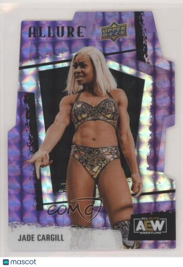 2022 Upper Deck Allure AEW - [Base] - Purple Diamond Jade Cargill #3 Purple Diamond 09/10