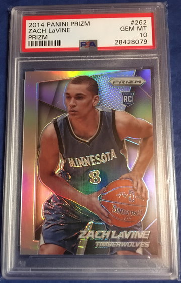 Zach Lavine Prizm Prizms PSA 10