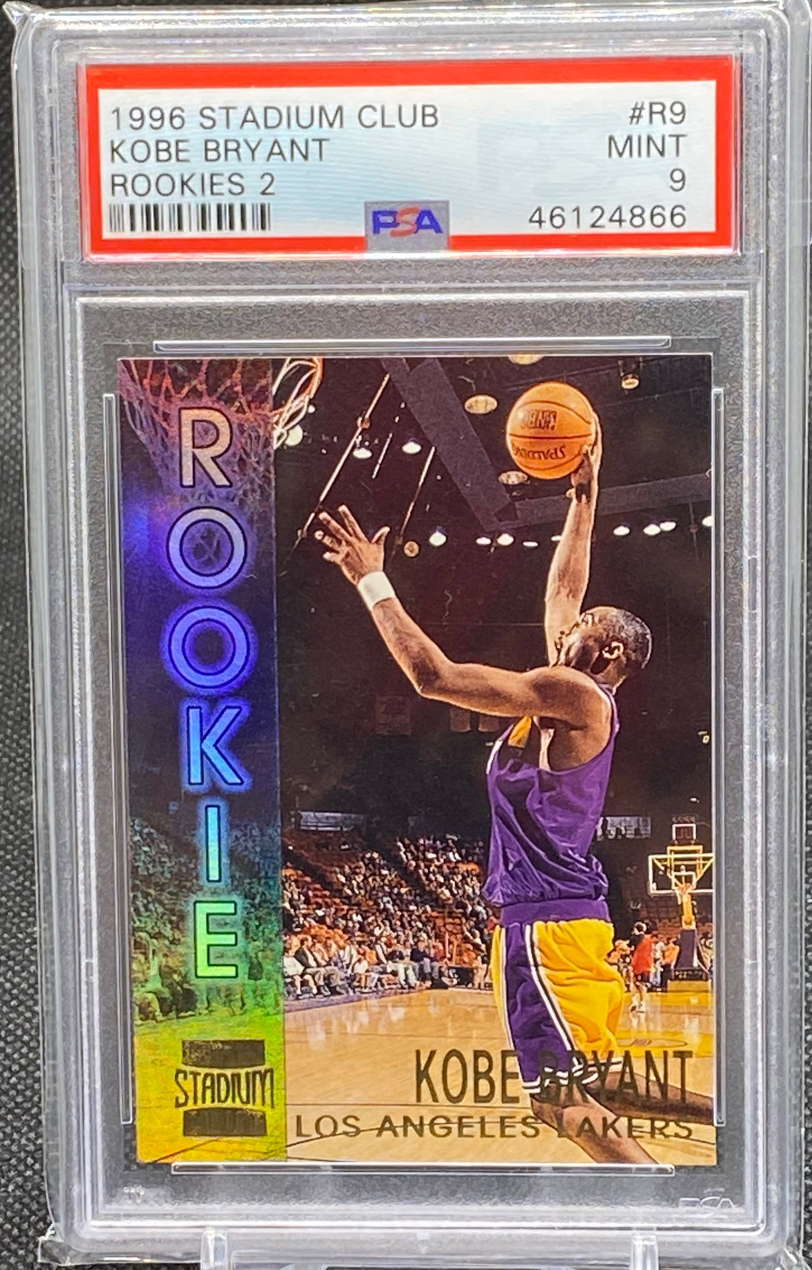 1996 Stadium Club Kobe Bryant Rookies 2 #R9 PSA 9 | Card Ladder