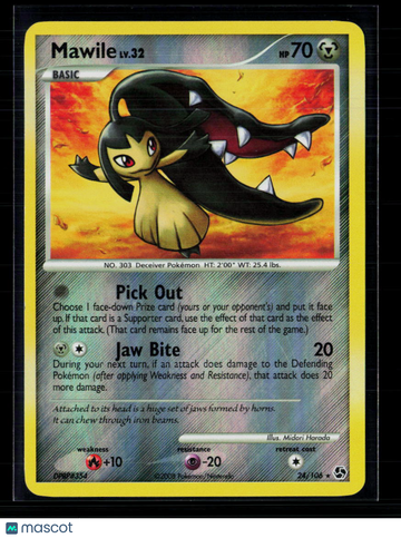 2008 EX Great Encounters Mawile Rare #24/106