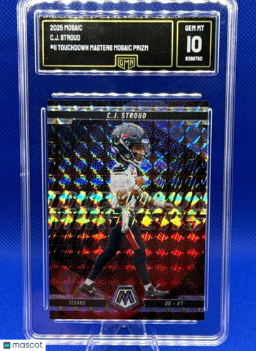 2025 Panini Mosaic - Touchdown Masters C.J. Stroud #11 GMA 10