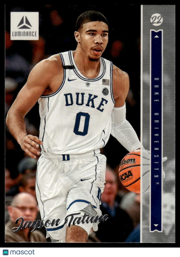 2022 Panini Chronicles Draft Picks Jayson Tatum #24 Luminance