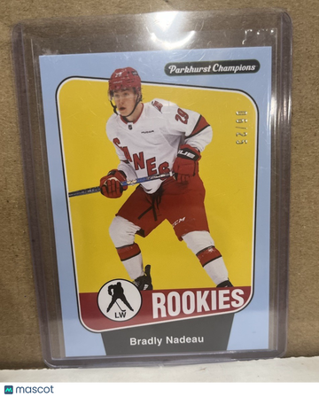 2024-25 Parkhurst Champions Bradly Nadeau #243 Baby Blue Parallel/Variety Base Set