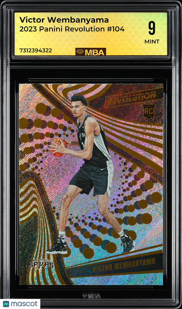 2023 Panini Revolution Victor Wembanyama #104 RC MBA 9