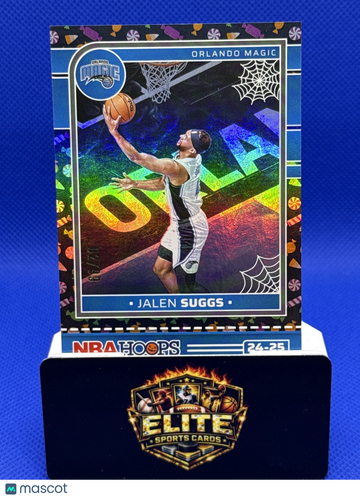 2024-25 Hoops Haunted Hoops Jalen Suggs #133 Holo Trick-Or-Treat SN