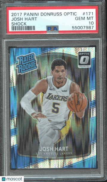 2017 Panini Donruss Optic Josh Hart #171 Shock PSA 10