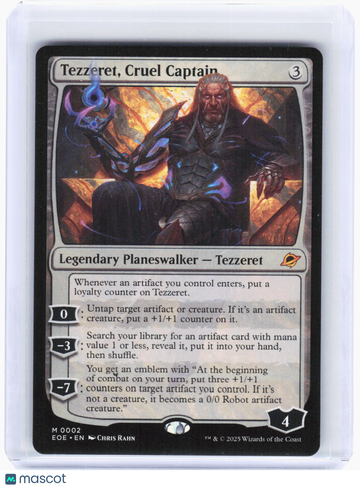 Edge of Eternities Tezzeret, Cruel Captain Non-Foil Mythic #2