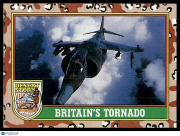 1991 Desert Storm Britain's Tornado #19