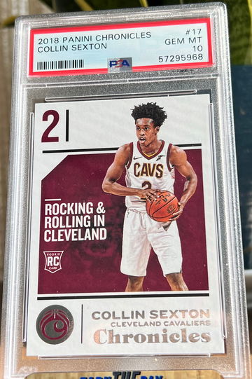 2018 Panini Chronicles #17 Collin Sexton Cavaliers RC Rookie PSA 10 Gem Mint 🔥