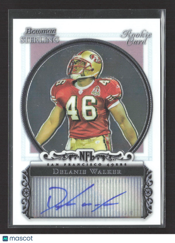 2006 Bowman Sterling Delanie Walker #BS-DWA RC