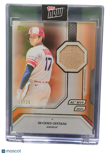 2025 Topps Now Shohei Ohtani #9-R /25 Game-Worn Memorabilia