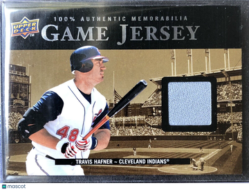 Travis Hafner 2008 Upper Deck UD Game Worn Jersey Relic 1999 Throwback #99-TH