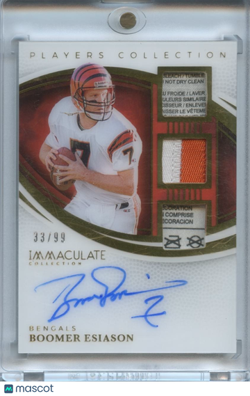 2025 Boomer Esiason Panini Authentic