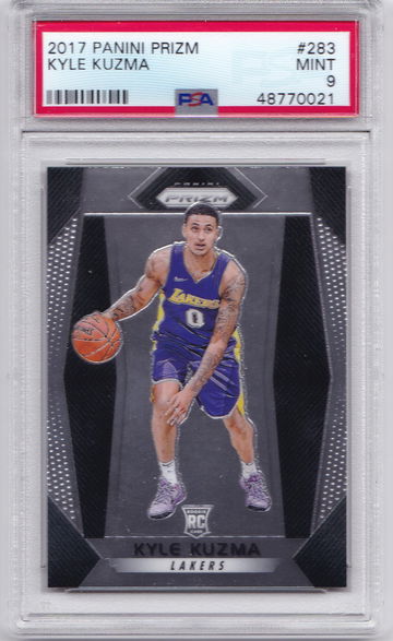 Kyle Kuzma 2017 Prizm PSA 9 