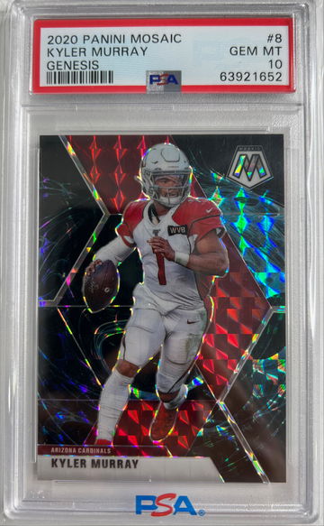 2020 Mosaic Kyler Murray Genesis PSA 10 