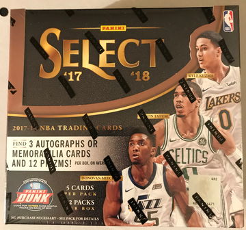 2017 Panini Select Hobby Box sealed