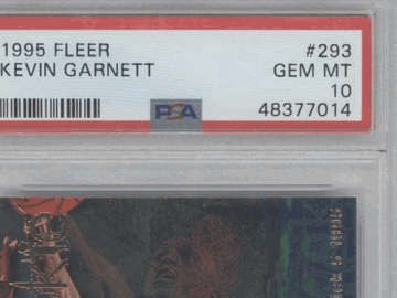 1995 Fleer Kevin Garnett #293 PSA 10