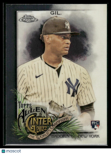 2022 Topps Allen & Ginter Chrome Luis Gil #191 RC